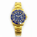 Rolex Submariner Date 116618LB 40mm Yellow Gold with Blue Dial Watch 2011