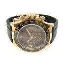 Rolex Cosmograph Daytona Rose Gold 40mm 116515LN  Black Rubber Chocolate Arabic Dial 2017