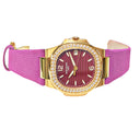 Patek Philippe Nautilus 7010R-013 32mm Rose Gold with Purple Dial Watch 2023