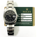 Rolex Datejust 116200 36mm Stainless Steel with Black Dial Watch