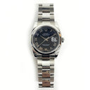 Rolex Datejust Perpetual 116200 36mm Stainless Steel with Black Dial Watch