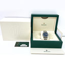 Rolex Datejust Blue Fluted Index Dial 36mm 126234 Stainless Steel Oyster Bracelet MINT 2022