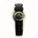 Patek Philippe World Time 5575G-001 White Gold with Black Leather Watch Black Dial 2015