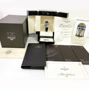 Patek Philippe World Time 5575G-001 White Gold with Black Leather Watch Black Dial 2015