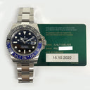 Rolex Oyster GMT-Master II  Black Dial 126710BLNR Stainless Steel Watch 2022