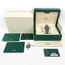Rolex Datejust 36mm Stainless Steel Watch 126234-0048 Green Palm Index Dial Oyster Bracelet MINT 2021