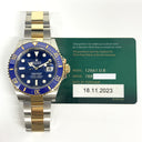 Rolex Submariner Date 41mm 126613LB Oyster Bracelet Yellow Gold & Steel  Watch Blue Dial 2023