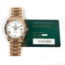 Rolex Day-Date 40mm 228235-0032 Presidential Rose Gold Watch White Roman Dial 2024