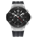 Hublot Big Bang 44 mm BLACK DIAL CERAMIC BEZEL RUBBER BAND 301.SB.131.RX UNWORN