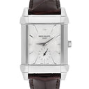 Patek Philippe 5111G Gondolo 18k White Gold Watch Silver Dial Mens Manual Watch