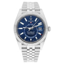 Rolex Sky Dweller 326934 Blue Dial Automatic Watch 42mm Jubilee Box Papers