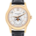 Patek Philippe Complications 5205R-001 Rose Gold Silver Dial Mens Watch Complete