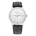 Patek Philippe Calatrava 5296G-010 White Gold, Black Leather Strap Box/Papers