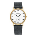 Patek Philippe 18K Yellow Gold 33mm Calatrava # 3919-J Leather Strap