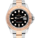 Rolex Yacht-Master 40 Two Tone Rose Black Dial Men's Watch 126621 Complete