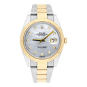 Rolex Datejust 41 Mother of Pearl Diamond Dial 126333 Oyster Band Complete