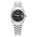 Rolex Datejust 31mm 78240 Black Arabic Dial Stainless Steel Watch Circa 2000
