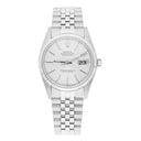 Rolex Datejust 36 Stainless Steel 16014 Silver Index Dial Circa 1979
