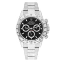 Rolex Cosmograph Daytona Stainless Steel 40mm Black Men's Watch 116520 - Service Card 2022