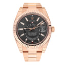 Rolex Sky-Dweller 326935-0007 42mm Everose Gold Rhodium Dial Oyster Bracelet Stickers