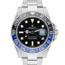 Rolex GMT-Master II Batman Black/Blue Ceramic Steel Oyster Watch 116710