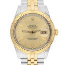 Rolex Datejust Turn-O-Graph 16253 Steel/18k Gold 36mm Champagne Dial Circa 1987
