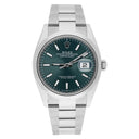 Rolex 126200 Datejust 36mm Green Index Dial Oyster Bracelet 2022 COMPLETE MINT