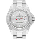 Rolex Yacht-Master 40mm 16622 Stainless Steel Watch Platinum Dial Platinum Bezel Complete
