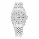 Rolex Datejust 36mm Stainless Steel 16014 Silver Linen Dial, Circa 1987
