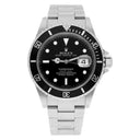 Rolex Men's Submariner Date 16610 Stainless Steel 40MM Black Dial Oyster Watch