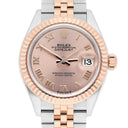 Rolex Lady Datejust 28mm Rose Gold/Steel Pink Roman Dial  Jubilee Bracelet 279171, B/P