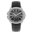 Patek Philippe Aquanaut Travel-Time Steel Black Dial Watch 5164A-001 Box/Papers