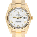 Rolex Day-Date 40 Presidential 228238 White Dial Yellow Gold Watch Complete