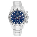 Rolex Cosmograph Daytona White Gold 40mm Blue Dial 116509 Complete 2021