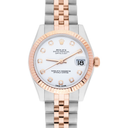 Rolex Datejust 31mm 178271 Two-Tone Steel and Rose Gold Diamond white Dial Watch with Jubilee Bracelet 2015