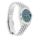 Rolex Datejust 36mm 126234-0051 Stainless Steel Mint Green Dial Jubilee Bracelet 2024