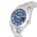 Rolex Datejust 178240 31mm Blue Roman Dial Stainless Steel Watch