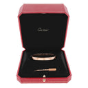 Cartier LOVE Bracelet Rose Gold Size 18 Complete with original box and papers - 2023