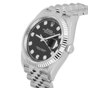 Rolex Datejust 126234 Steel 36mm Black Diamond Dial Jubilee Bracelet Box/Papers