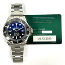 Rolex D-Blue Dial Sea-Dweller Deepsea 44mm 126660  Ceramic Bezel Oyster Steel Watch 2020