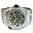 Audemars Piguet Royal Oak Offshore Diver 15720ST.OO.A052CA.01 42mm Stainless Steel with Green Dial Watch 2023