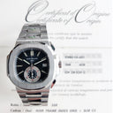 Patek Philippe Nautilus 5980/1A-001 40.5mm Stainless Steel with Blue Dial Watch 2007