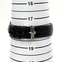Rolex Day-Date 36mm White Gold Fluted Bezel 118139 Blue Leather Strap Watch 2014