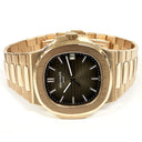 Patek Philippe 5711/1R-001 Nautilus Brown Dial 18K Rose Gold Automatic Men's Watch 2017