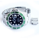 Rolex Submariner Date 40mm 16610LV Oyster Stainless Steel with Kermit Dial Watch 2008