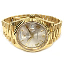 Rolex Day-Date Silver Roman Dial 228238 Yellow Gold Watch MINT 2021