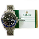 Rolex GMT-Master II 40mm Black & Blue Batgirl Bezel Jubilee Bracelet 126710BLNR Stainless Steel Black Dial