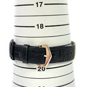 Patek Philippe Calatrava 6119G-001 39mm White Gold with Black Dial Leather Strap