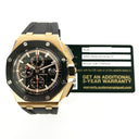 Audemars Piguet Royal Oak Offshore Chronograph 26401RO.OO.A002CA.02 44mm Rose Gold with Black Dial Watch 2020