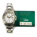 Rolex Explorer II Stainless Steel Watch Oyster 42mm 216570 White Dial 2020